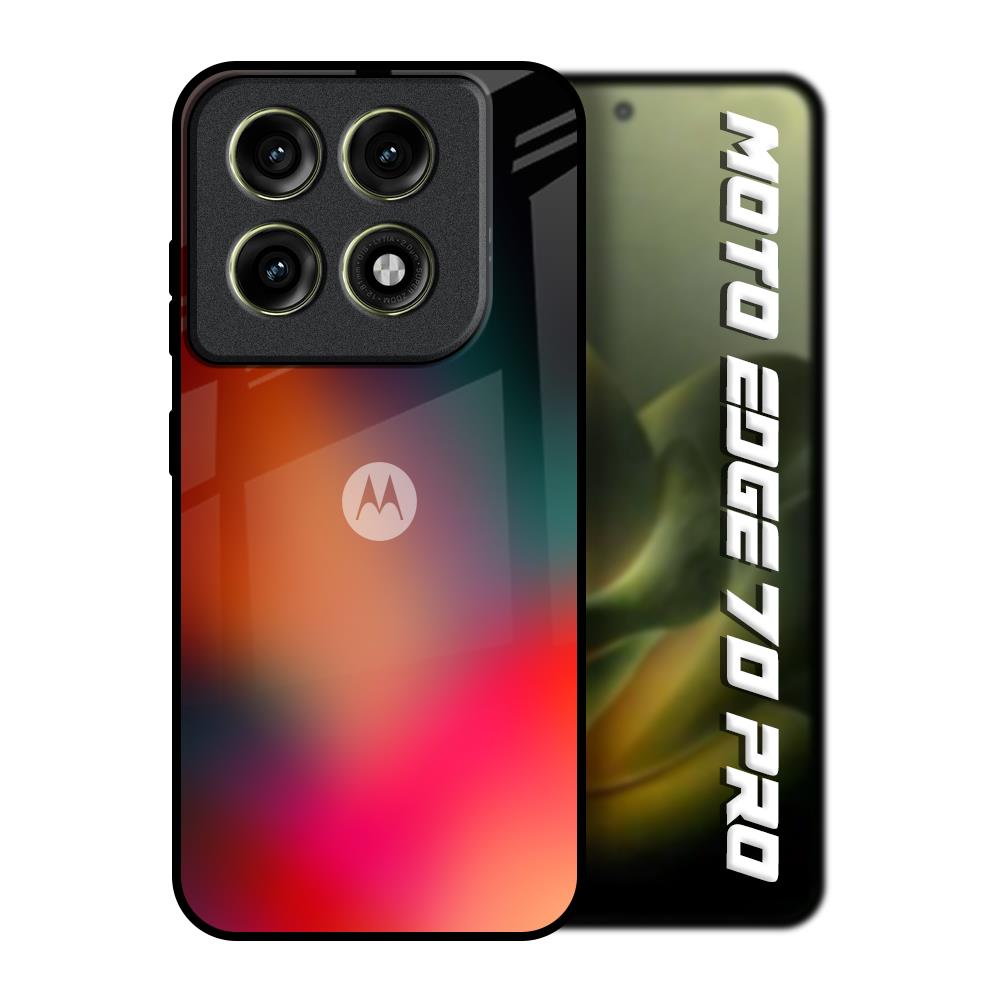 Playful Gradient Motorola Edge 70 Pro 5G Glass Back Cover Online