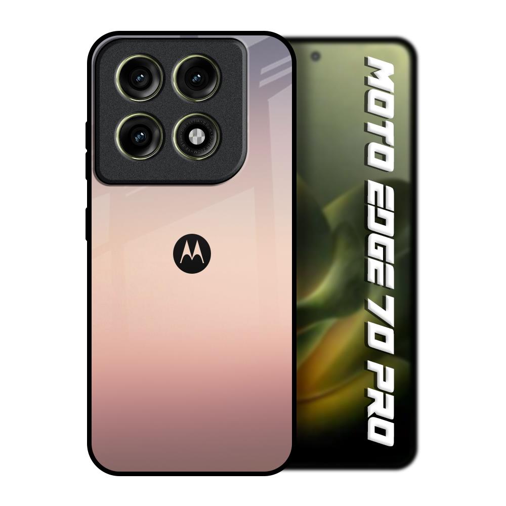 Golden Mauve Motorola Edge 70 Pro 5G Glass Back Cover Online