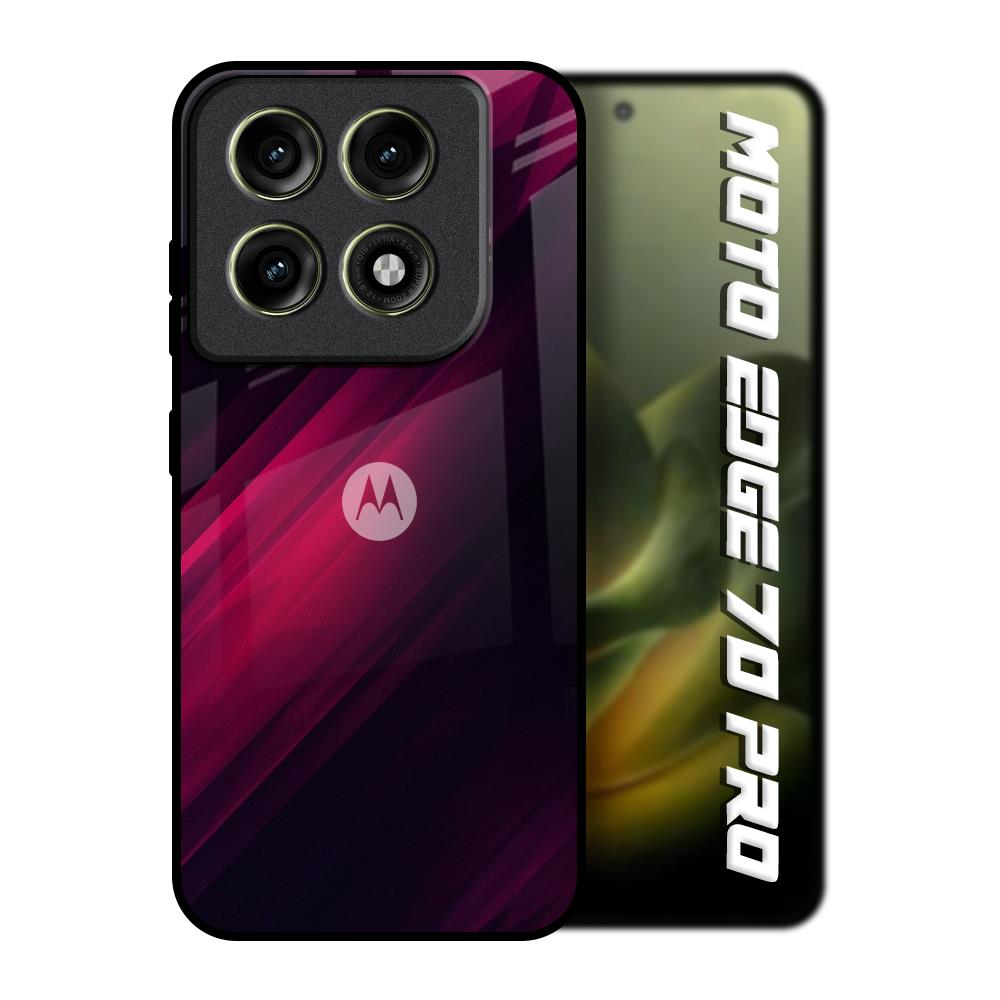 Razor Black Motorola Edge 70 Pro 5G Glass Back Cover Online