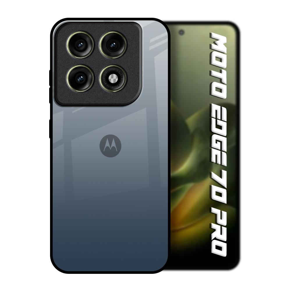 Smokey Grey Color Motorola Edge 70 Pro 5G Glass Back Cover Online