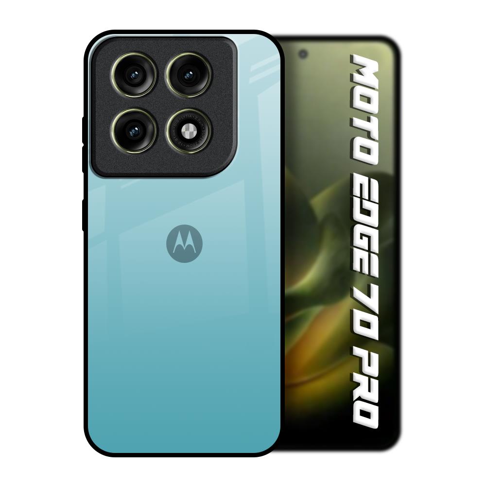 Arctic Blue Motorola Edge 70 Pro 5G Glass Back Cover Online