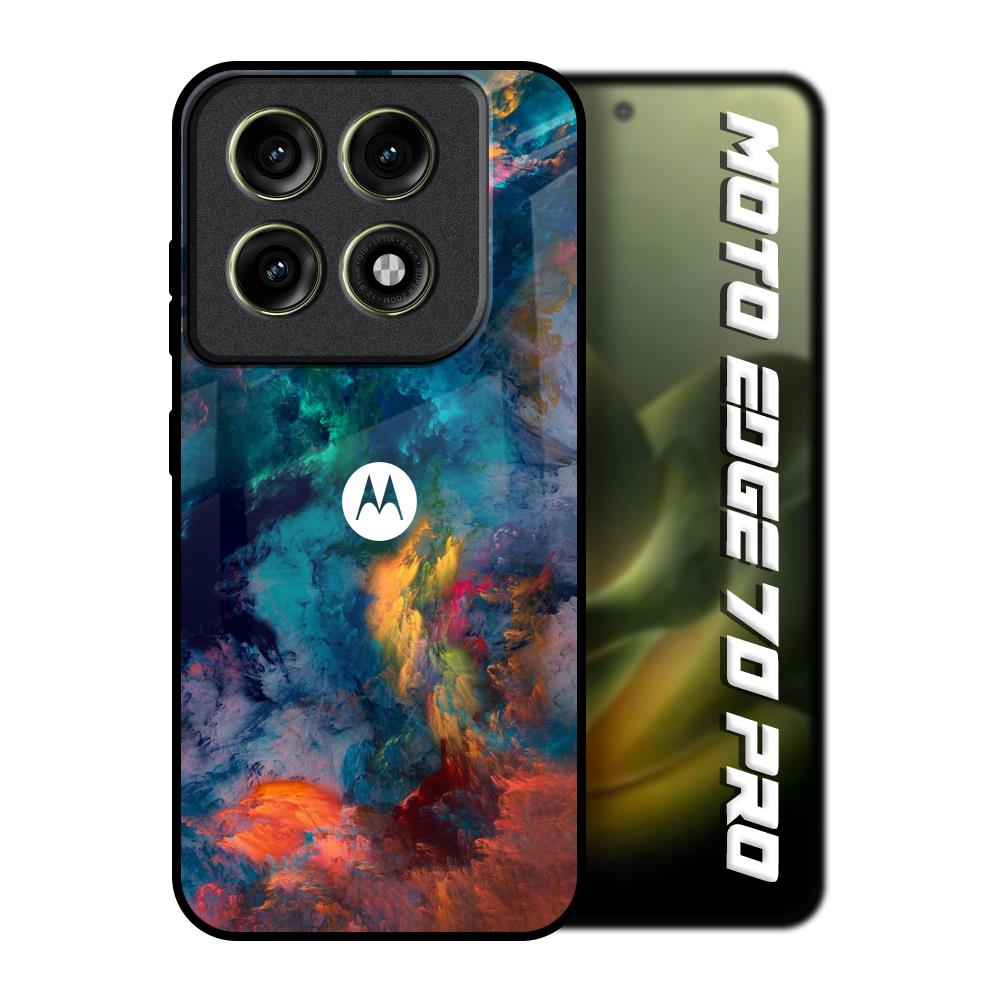 Colored Storm Motorola Edge 70 Pro 5G Glass Back Cover Online
