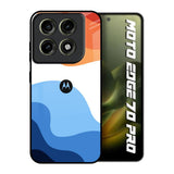 Wavy Color Pattern Motorola Edge 70 Pro 5G Glass Back Cover Online