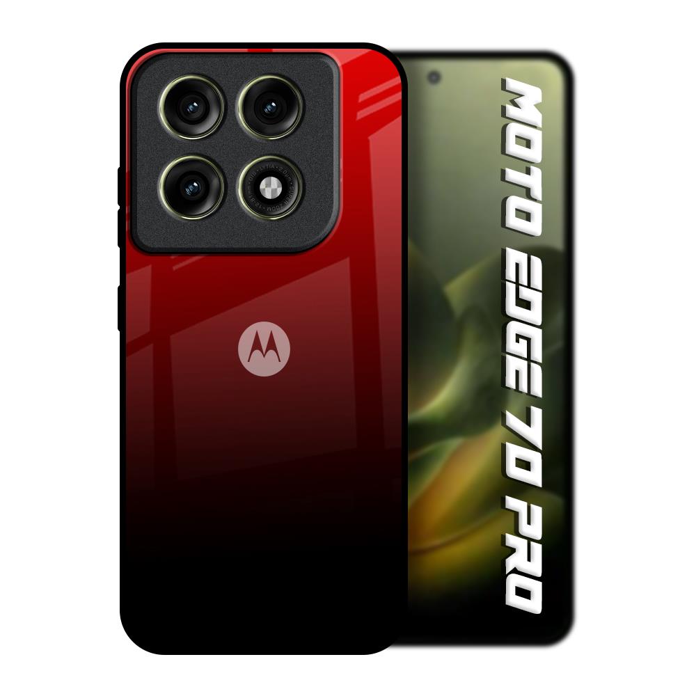 Maroon Faded Motorola Edge 70 Pro 5G Glass Back Cover Online