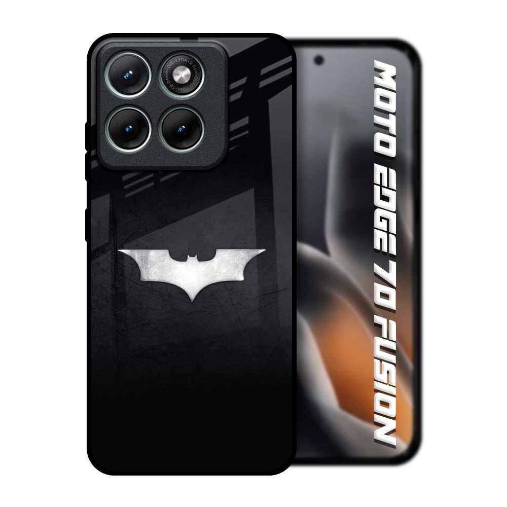 Super Hero Logo Motorola Edge 70 Fusion 5G Glass Back Cover Online
