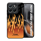 Fire Flame Motorola Edge 70 Fusion 5G Glass Back Cover Online
