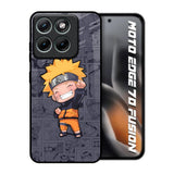 Orange Chubby Motorola Edge 70 Fusion 5G Glass Back Cover Online