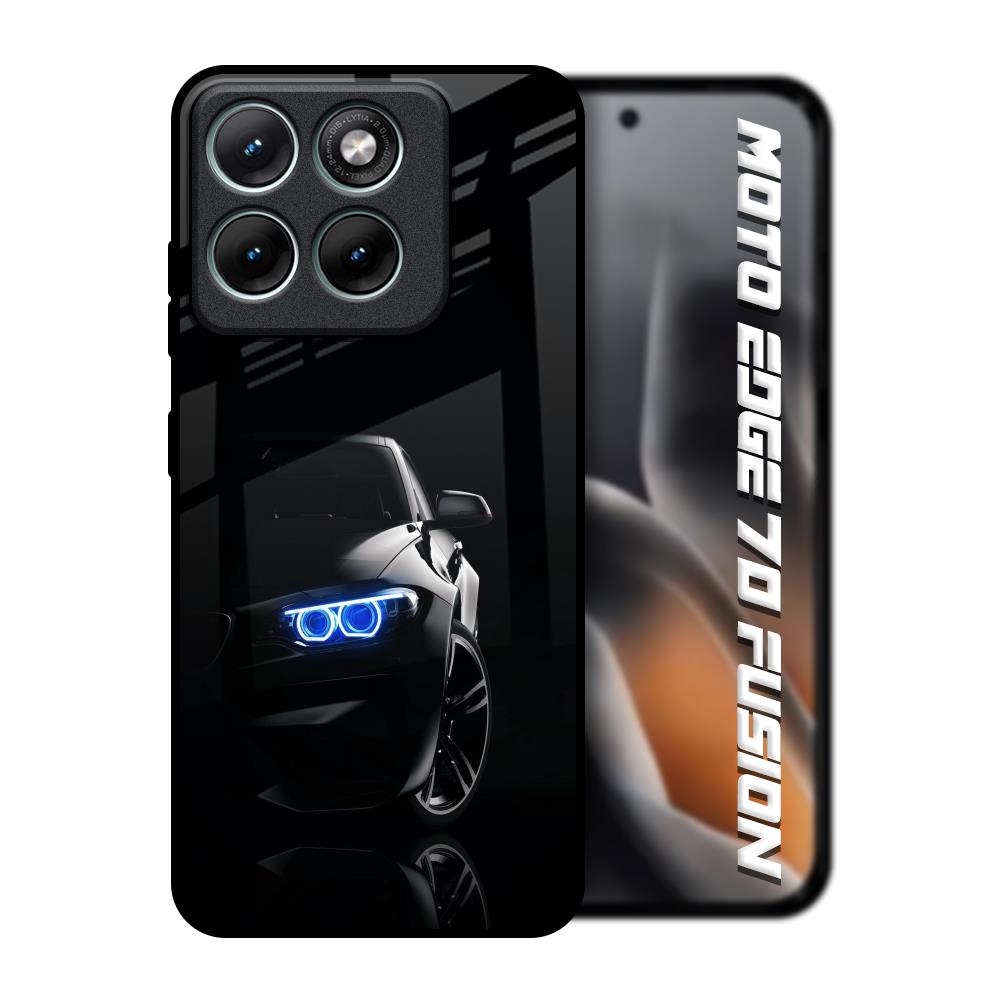 Car In Dark Motorola Edge 70 Fusion 5G Glass Back Cover Online