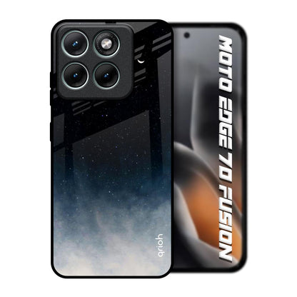 Black Aura Motorola Edge 70 Fusion 5G Glass Back Cover Online