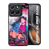 Radha Krishna Art Motorola Edge 70 Fusion 5G Glass Back Cover Online
