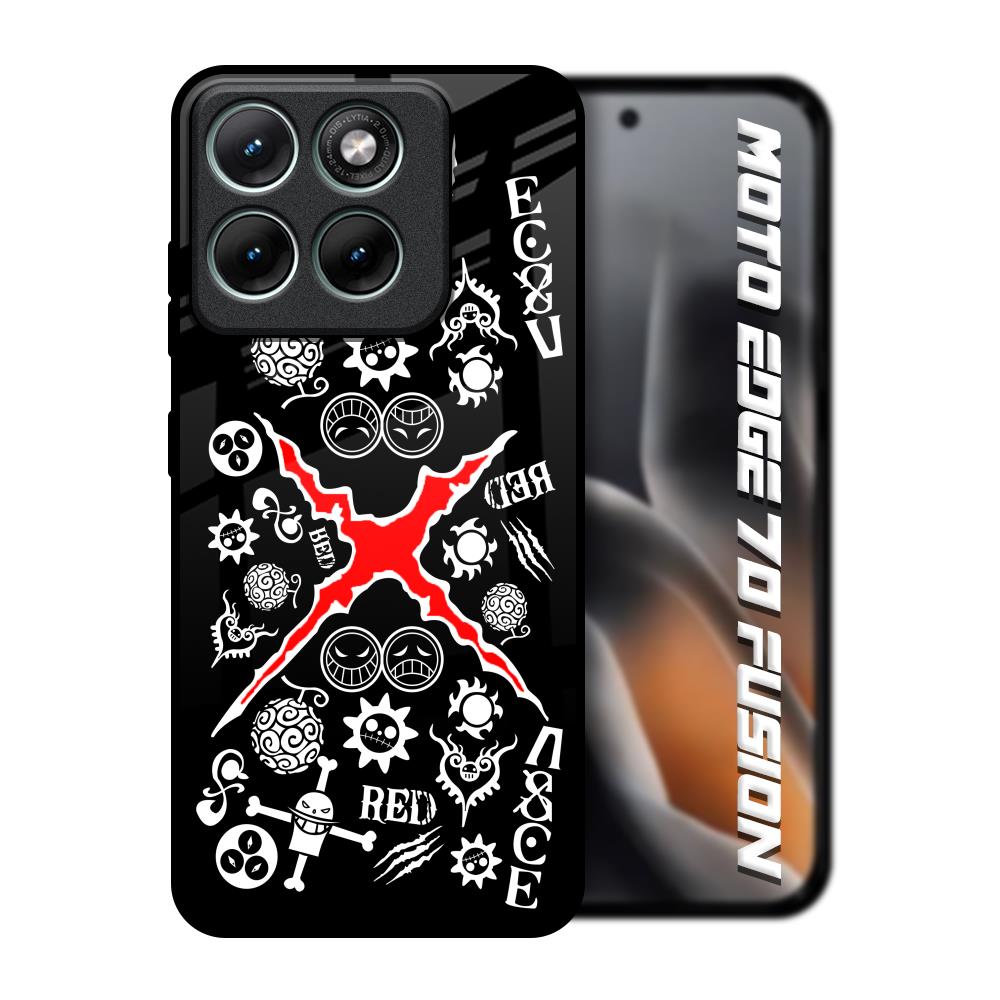 Red Zone Motorola Edge 70 Fusion 5G Glass Back Cover Online