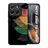 Colorful Leaves Motorola Edge 70 Fusion 5G Glass Back Cover Online