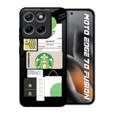 Coffee Latte Motorola Edge 70 Fusion 5G Glass Back Cover Online