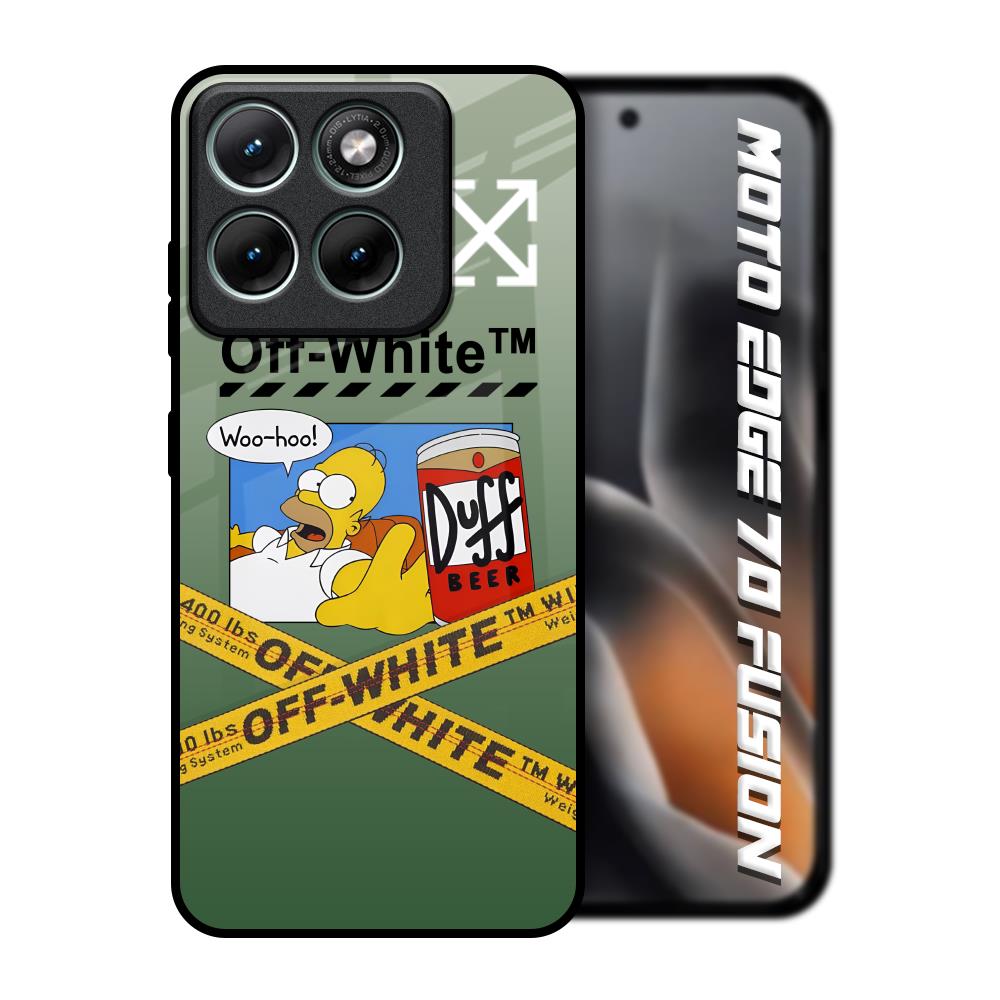 Duff Beer Motorola Edge 70 Fusion 5G Glass Back Cover Online
