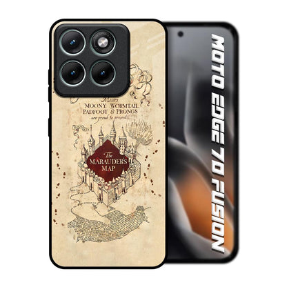 Magical Map Motorola Edge 70 Fusion 5G Glass Back Cover Online