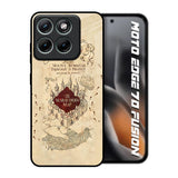 Magical Map Motorola Edge 70 Fusion 5G Glass Back Cover Online