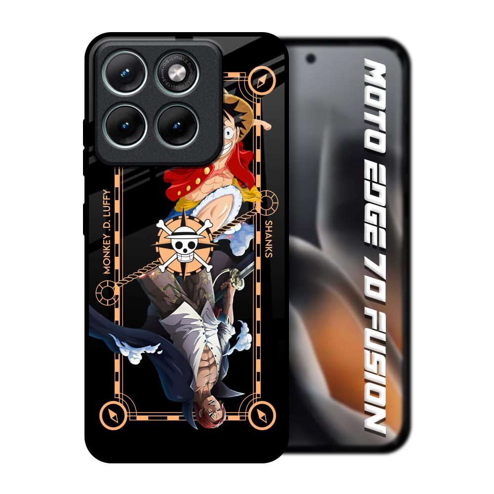 Shanks & Luffy Motorola Edge 70 Fusion 5G Glass Back Cover Online