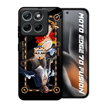 Shanks & Luffy Motorola Edge 70 Fusion 5G Glass Back Cover Online