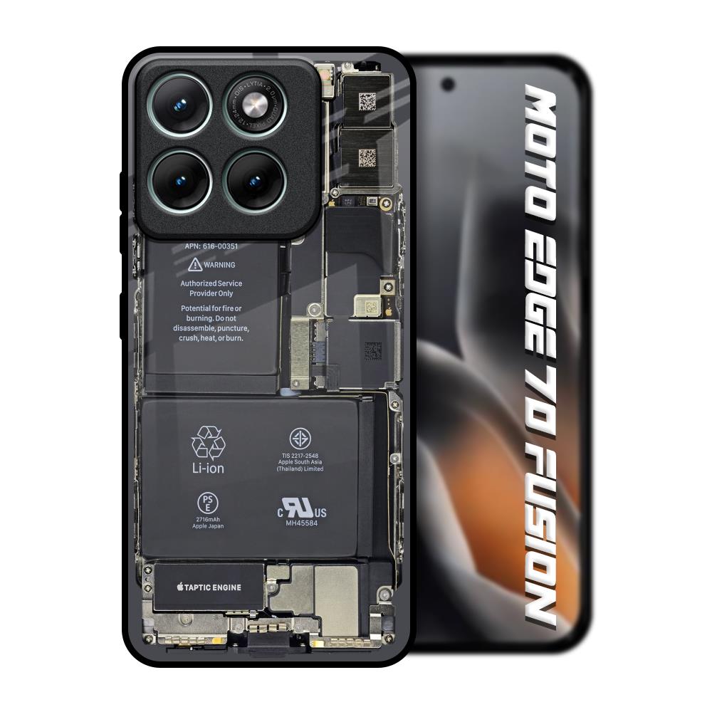 Skeleton Inside Motorola Edge 70 Fusion 5G Glass Back Cover Online