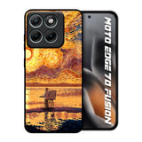 Sunset Vincent Motorola Edge 70 Fusion 5G Glass Back Cover Online