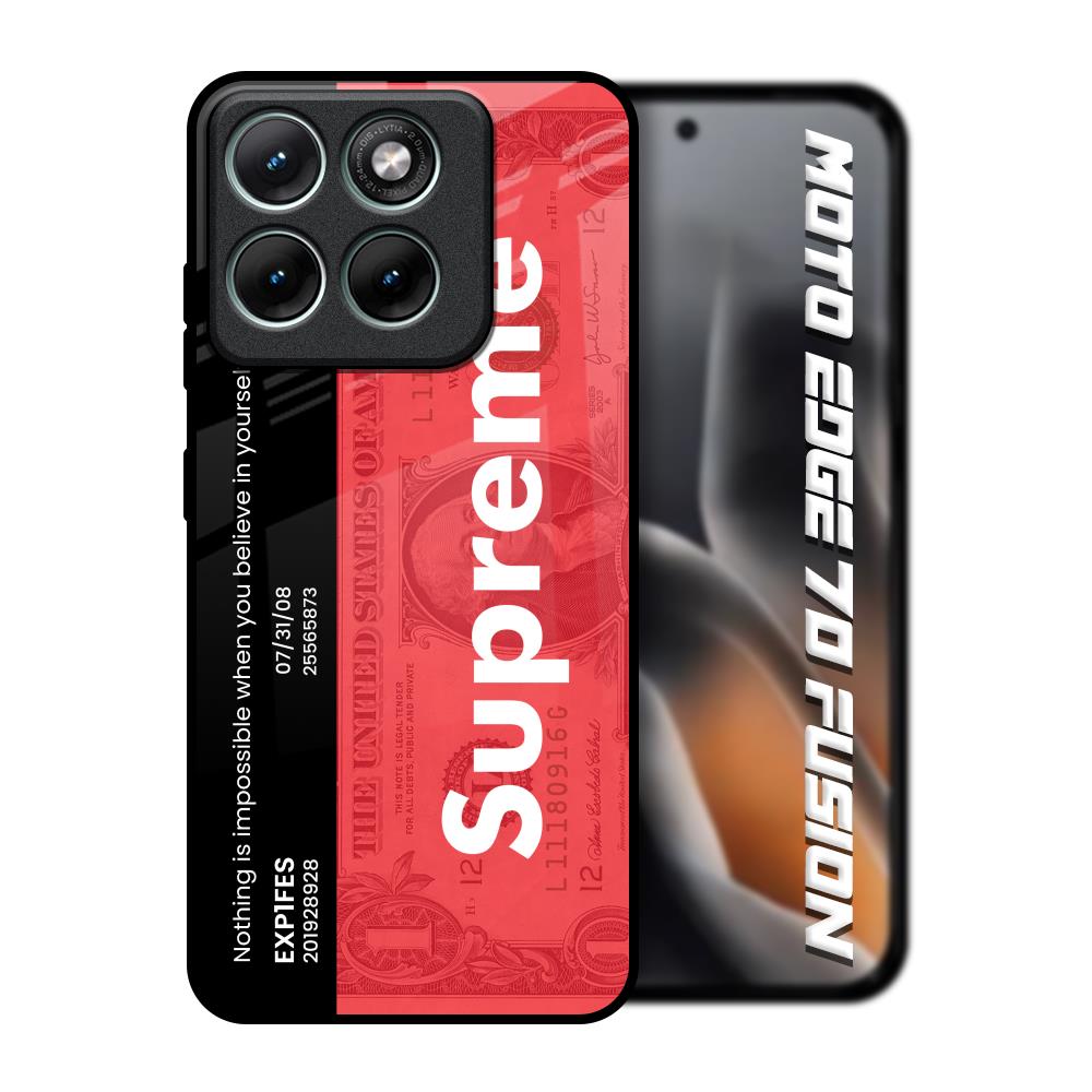 Supreme Ticket Motorola Edge 70 Fusion 5G Glass Back Cover Online