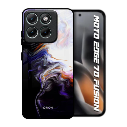 Enigma Smoke Motorola Edge 70 Fusion 5G Glass Back Cover Online