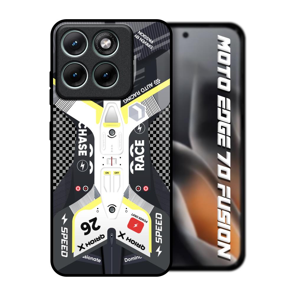 Car Enthusiast Motorola Edge 70 Fusion 5G Glass Back Cover Online