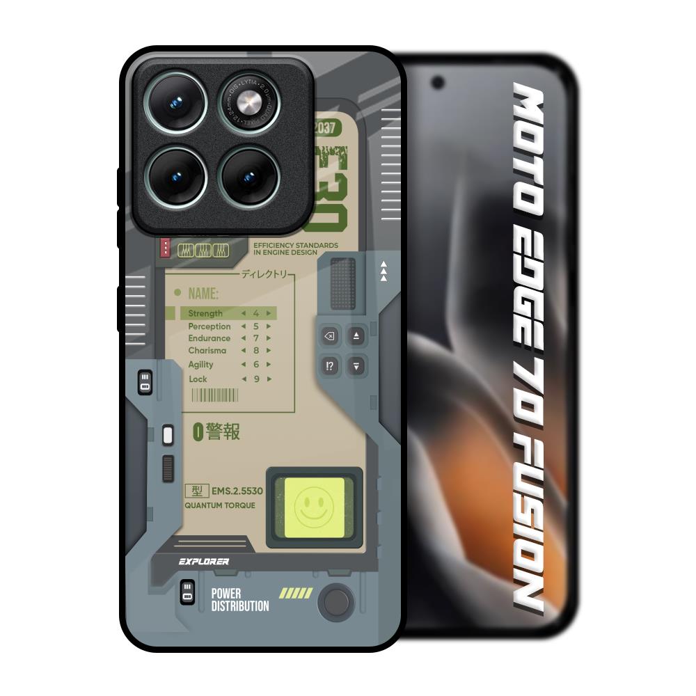 Art Station Motorola Edge 70 Fusion 5G Glass Back Cover Online