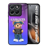 Gangsta Bear Motorola Edge 70 Fusion 5G Glass Back Cover Online
