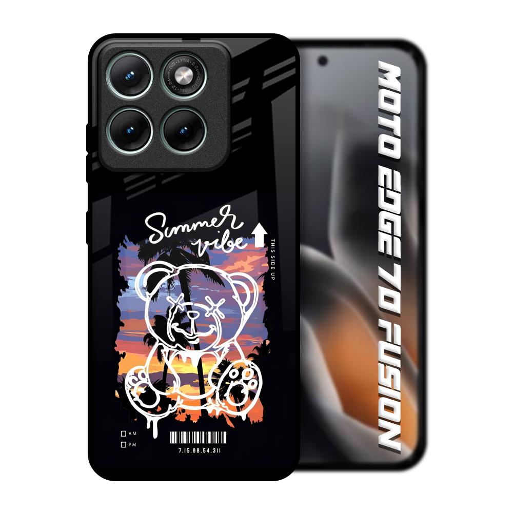 Summer Vibe Motorola Edge 70 Fusion 5G Glass Back Cover Online
