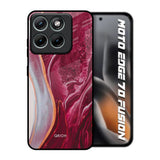 Crimson Ruby Motorola Edge 70 Fusion 5G Glass Back Cover Online