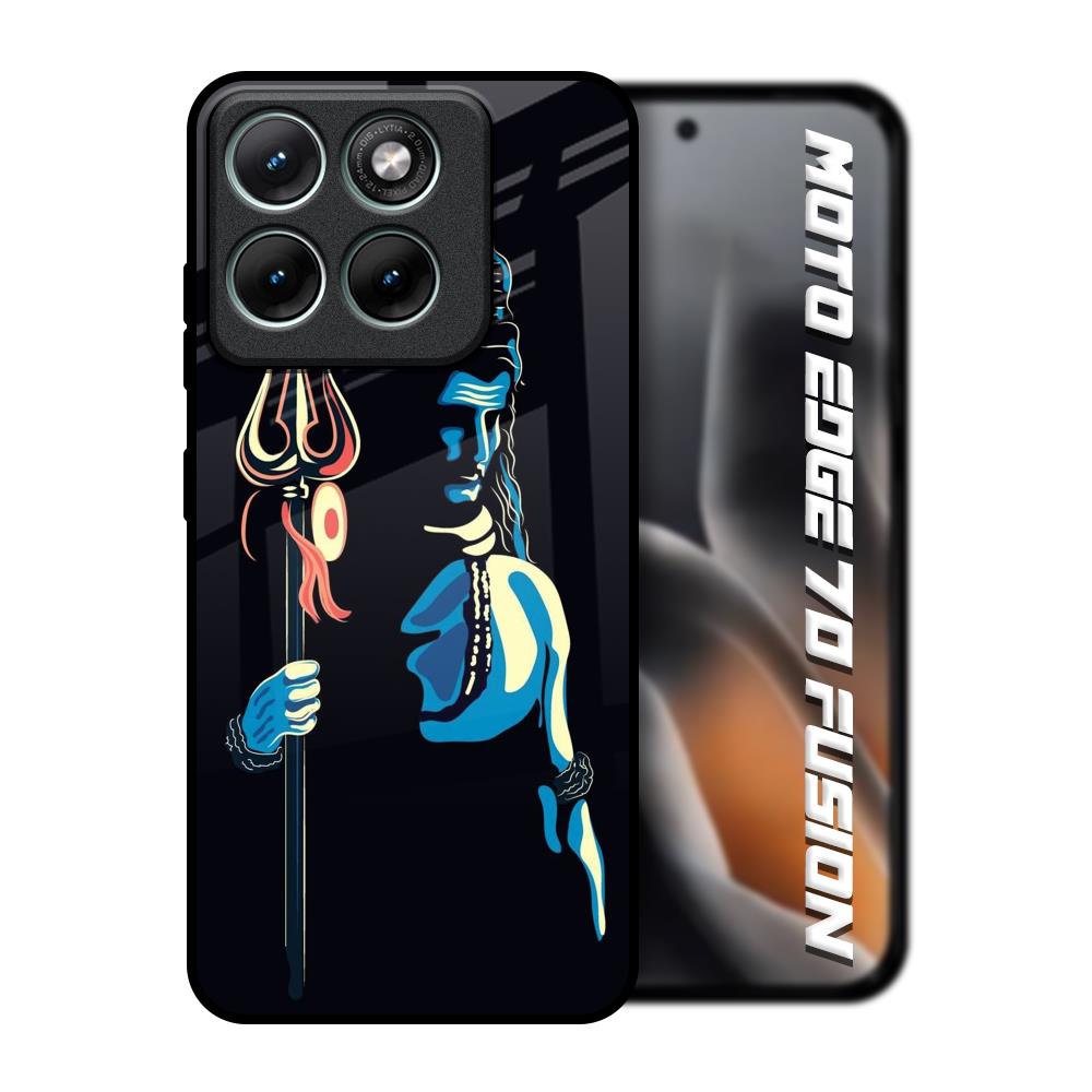 Mahakal Motorola Edge 70 Fusion 5G Glass Back Cover Online