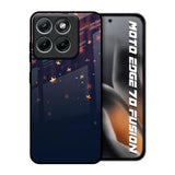 Falling Stars Motorola Edge 70 Fusion 5G Glass Back Cover Online