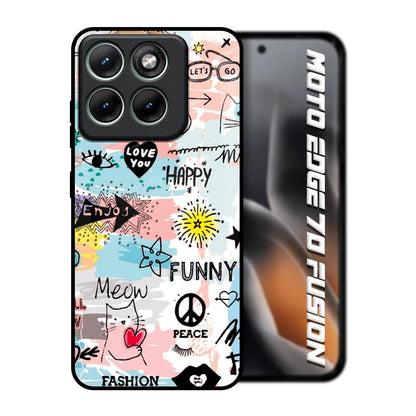 Just For You Motorola Edge 70 Fusion 5G Glass Back Cover Online
