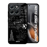 Funny Math Motorola Edge 70 Fusion 5G Glass Back Cover Online