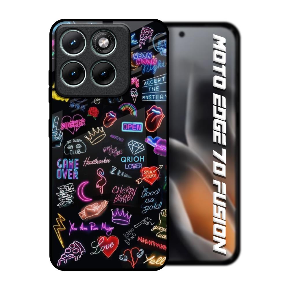 Accept The Mystery Motorola Edge 70 Fusion 5G Glass Back Cover Online