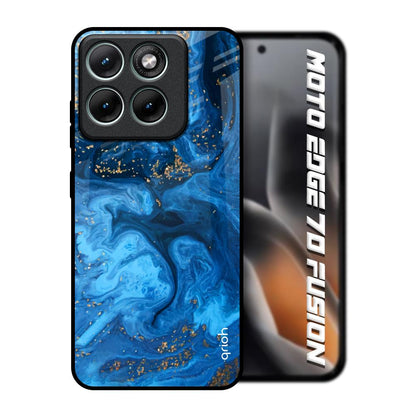 Gold Sprinkle Motorola Edge 70 Fusion 5G Glass Back Cover Online