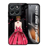 Fashion Princess Motorola Edge 70 Fusion 5G Glass Back Cover Online