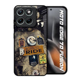 Ride Mode On Motorola Edge 70 Fusion 5G Glass Back Cover Online
