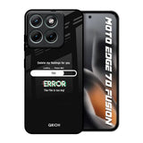 Error Motorola Edge 70 Fusion 5G Glass Back Cover Online