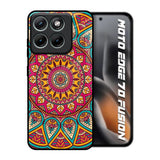 Elegant Mandala Motorola Edge 70 Fusion 5G Glass Back Cover Online