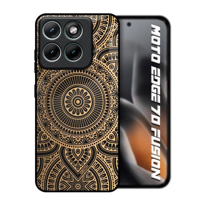 Luxury Mandala Motorola Edge 70 Fusion 5G Glass Back Cover Online