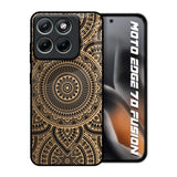Luxury Mandala Motorola Edge 70 Fusion 5G Glass Back Cover Online