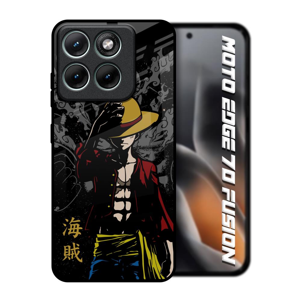 Dark Luffy Motorola Edge 70 Fusion 5G Glass Back Cover Online