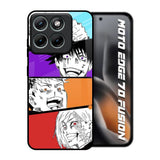 Anime Sketch Motorola Edge 70 Fusion 5G Glass Back Cover Online