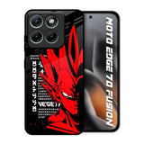 Red Vegeta Motorola Edge 70 Fusion 5G Glass Back Cover Online