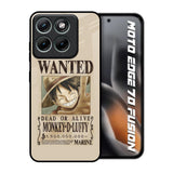 Luffy Wanted Motorola Edge 70 Fusion 5G Glass Back Cover Online