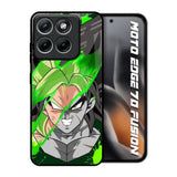 Anime Green Splash Motorola Edge 70 Fusion 5G Glass Back Cover Online