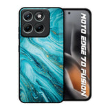 Ocean Marble Motorola Edge 70 Fusion 5G Glass Back Cover Online