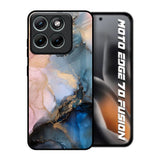 Marble Ink Abstract Motorola Edge 70 Fusion 5G Glass Back Cover Online